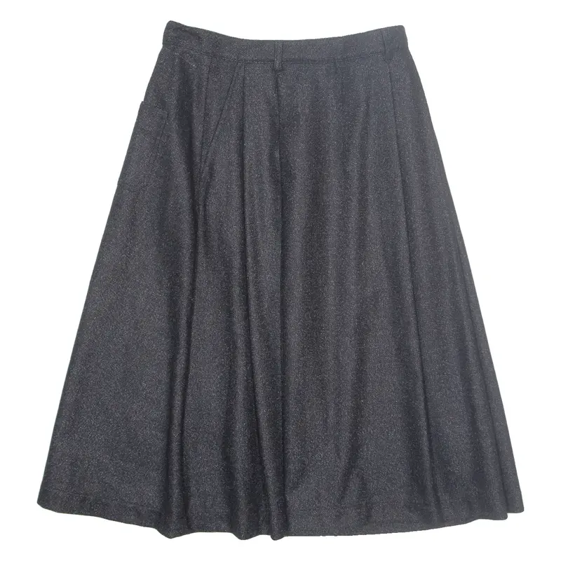 YOU MUST CREATE LONDON Womens A-Line Skirt Black Midi M