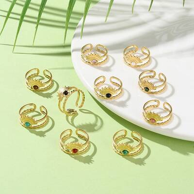 Natural & Synthetic Gemstone Finger Rings