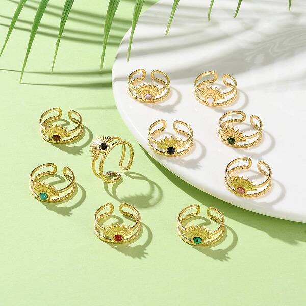 Natural & Synthetic Gemstone Finger Rings