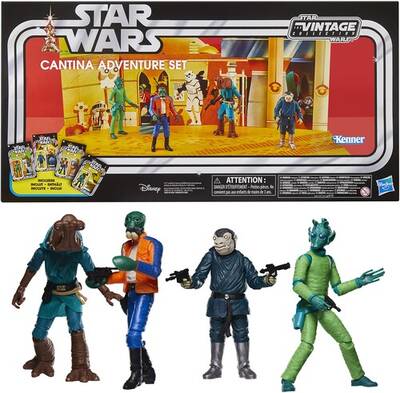 Star Wars: A New Hope - Vintage Collection - Cantina Adventure Set Action Figure 4-Pack