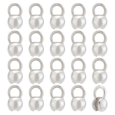 20Pcs Brass Bead Tips