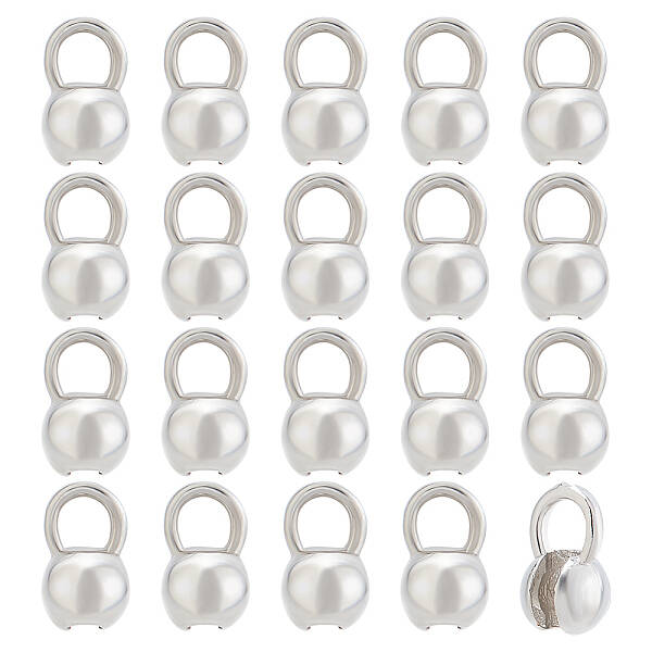 20Pcs Brass Bead Tips