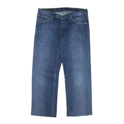 LEVI'S 518 04 Jeans Blue Denim Regular Straight Stone Wash Mens W31 L26
