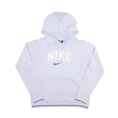 NIKE Hoodie Purple Pullover Womens M