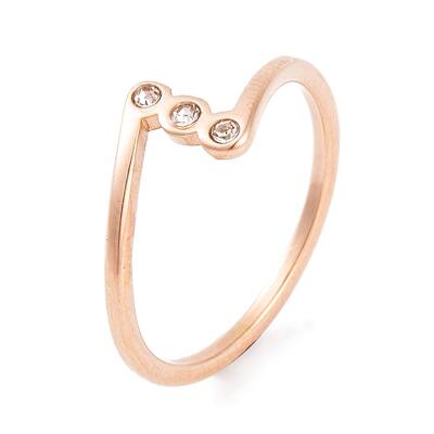 304 Stainless Steel Finger Ring foe Women