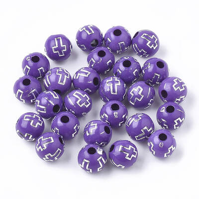 Plating Acrylic Beads
