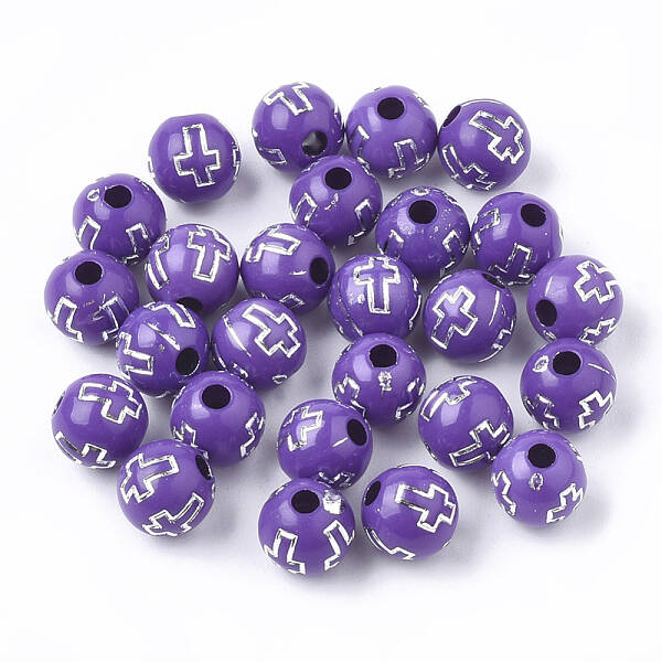 Plating Acrylic Beads
