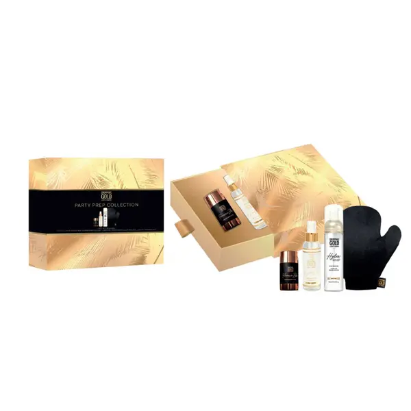 Dripping Gold Party Prep Self-Tanning Effect Gift Box