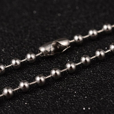 Tarnish Resistant 304 Stainless Steel Ball Chain Necklaces
