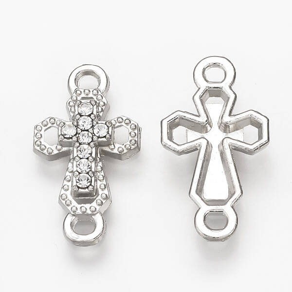 Alloy Rhinestone Links connectors