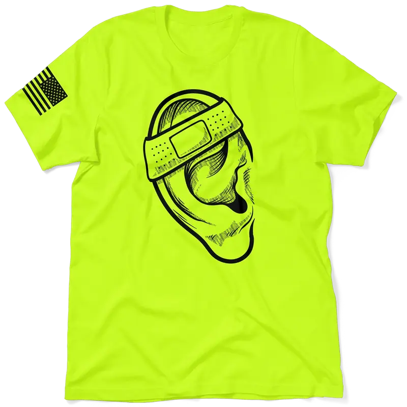 Ear - Safety Yellow T-Shirt