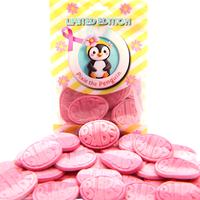 Pixie The Penguins Candy Shop Presents Wild Pomegranate Oval Bubs in 3/4 Pound ( Sweet 0.75) tiktok viral Bonbon Snack