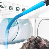 [New Deal] Dryer Vent Cleaner Kit Dryer Lint Vacuum Attachment Brush, Lint Remover, Dryer Vent Vacuum Hose Replacement Parts,...