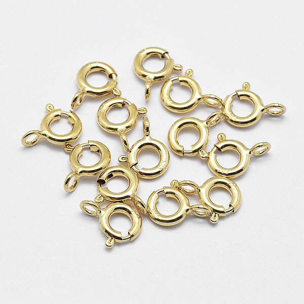 925 Sterling Silver Spring Ring Clasps