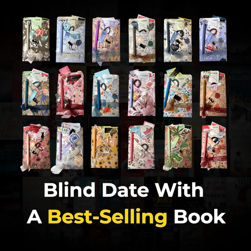 Blind Date With a Book Value Box - Perfect Gift for BookTok, Friends, and Self-Care, Personalized Free Bookish Gifts Back to ...