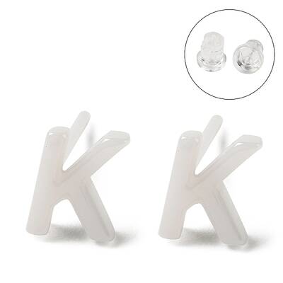 Hypoallergenic Bioceramics Zirconia Ceramic Stud Earrings