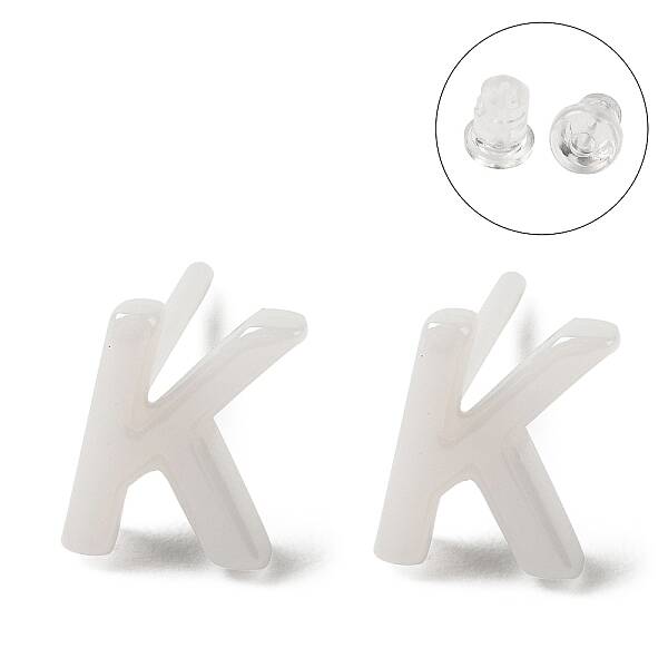 Hypoallergenic Bioceramics Zirconia Ceramic Stud Earrings