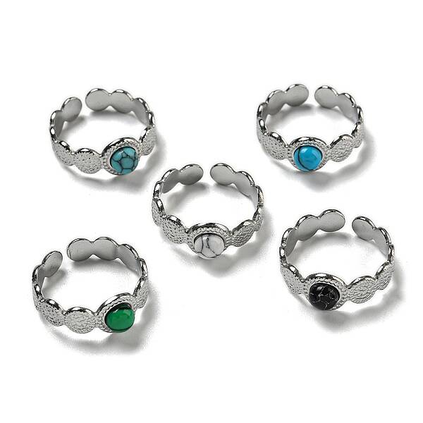 304 Stainless Steel Open Cuff Rings