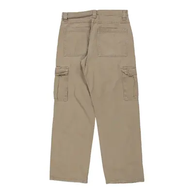 Wrangler Cargo Trousers - 30W 30L Brown Cotton