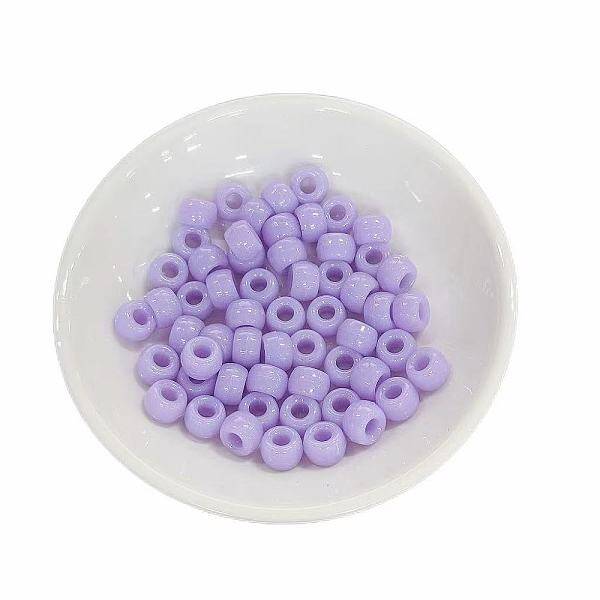 Opaque Acrylic European Beads