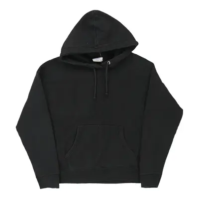 Reverse Weave Champion Hoodie - Large Black Cotton Blend