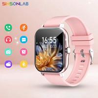 SIMSONLAB 1.83 Inch Full Touchscreen Smartwatch, Fashion Digital Smart Watches, Sports Watch for Women & Men, Wearable, Wirel...