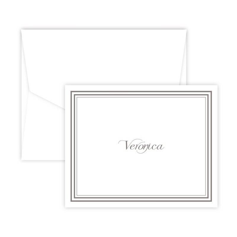 Colonial Note - Digital Print - Fairfax Stationery