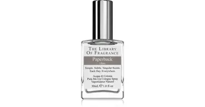 The Library of Fragrance Paperback unisex cologne 30 ml