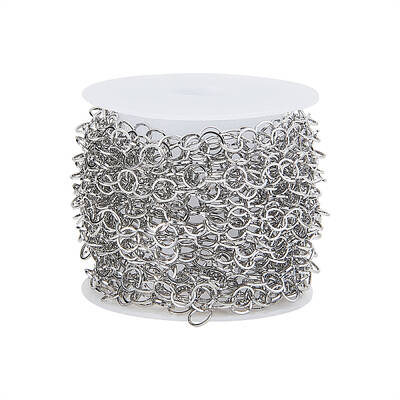 Handmade 304 Stainless Steel Rolo Chains