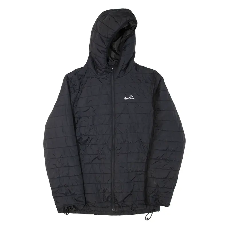 PETER STORM Mens Jacket Black Hooded M
