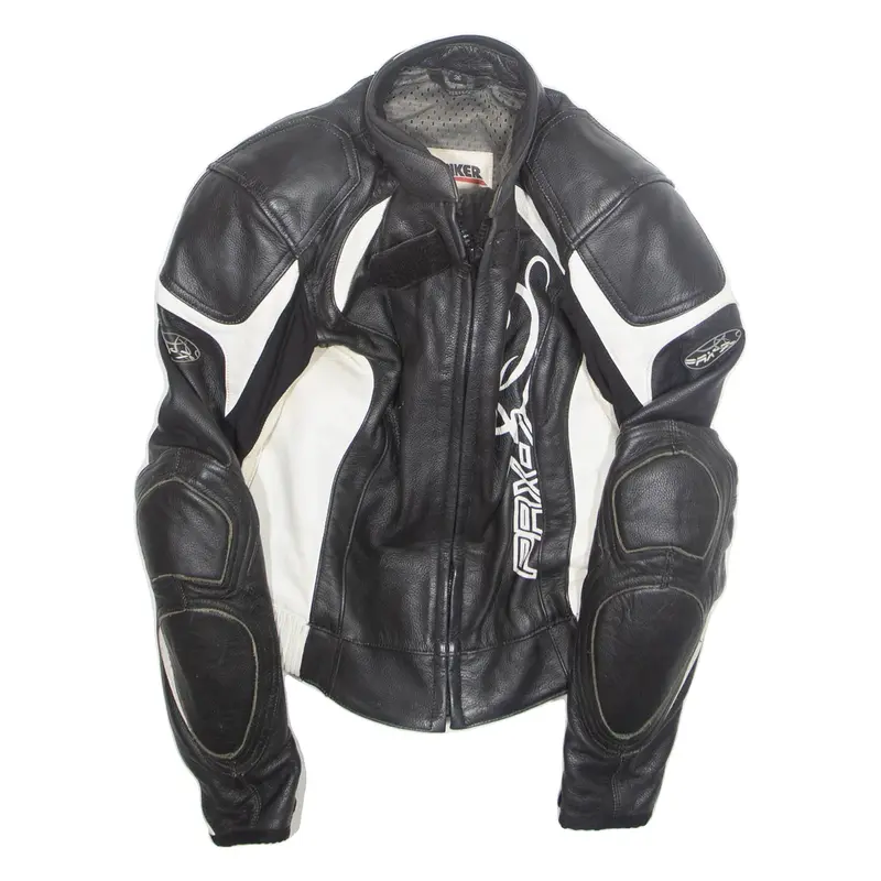 PROBIKER Mens Motorcycle Jacket Black S