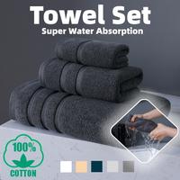 Luxury Towel Set -  Bath Towels,  Hand Towels,  Washcloths, 100% Cotton, Soft & Absorbent Bathroom Towels Home Goods #fathers...