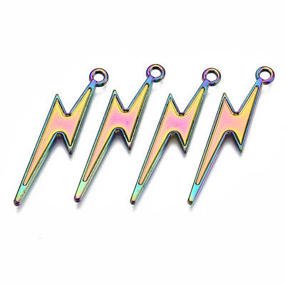 Rainbow Color Alloy Pendants