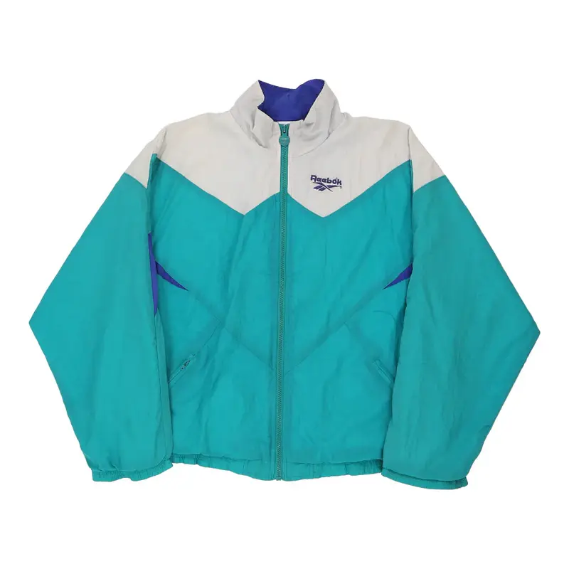 Reebok Jacket - XL Blue Nylon