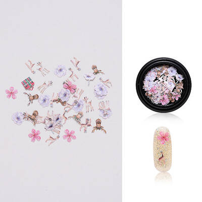 Paper Cabochons for Christmas