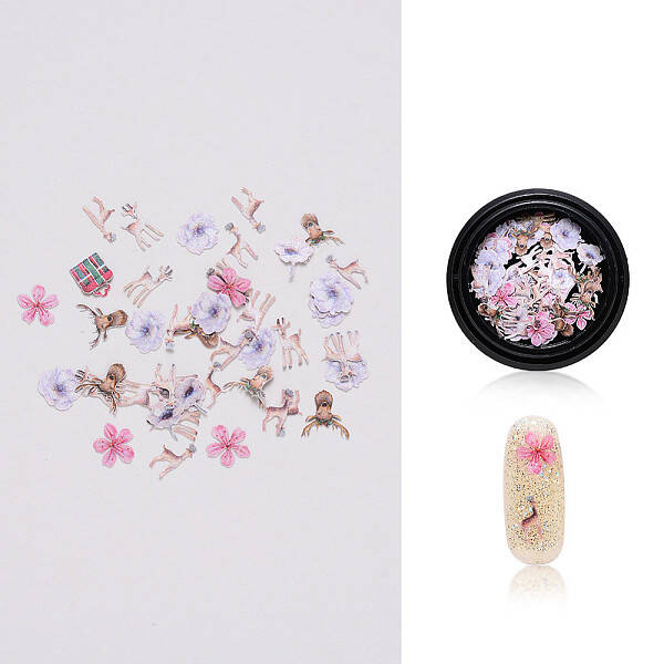 Paper Cabochons for Christmas