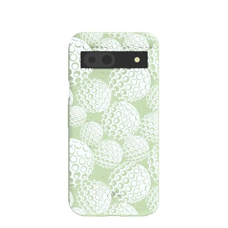 Sage Green Golf Balls Google Pixel 8a Case