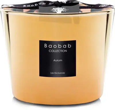 Baobab Collection Les Exclusives Aurum scented candle 10 cm
