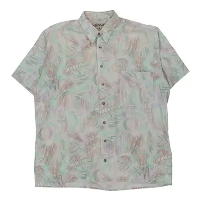 S&S Patterned Shirt - XL Multicoloured Cotton