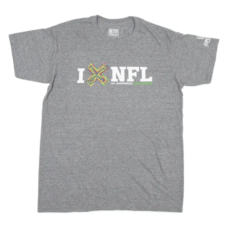 NFL Fanatics USA T-Shirt Grey Short Sleeve Mens L