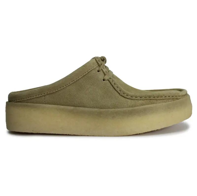 Clarks Originals Wallabee Cup Lo Suede Men's Clogs Shoes - Maple - Size:US 12 Men