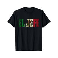 EWH Cool EL jeefe Mexico Shirt Mexico Flag Shirt for Mens T-Shirt