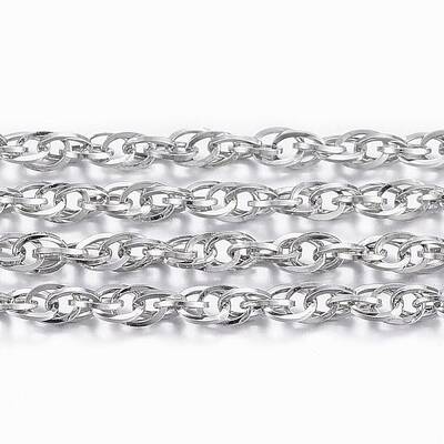 Tarnish Resistant 304 Stainless Steel Rope Chains