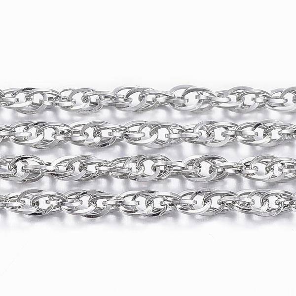 Tarnish Resistant 304 Stainless Steel Rope Chains