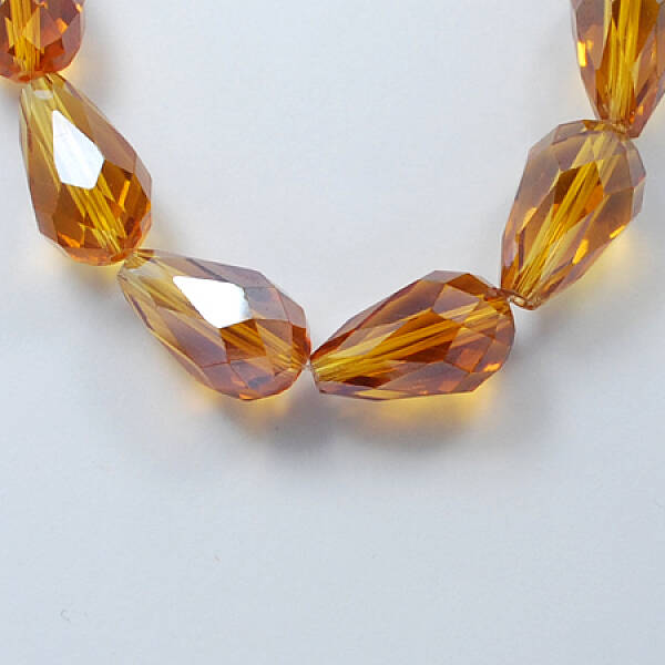 Electroplate Glass Beads Strands