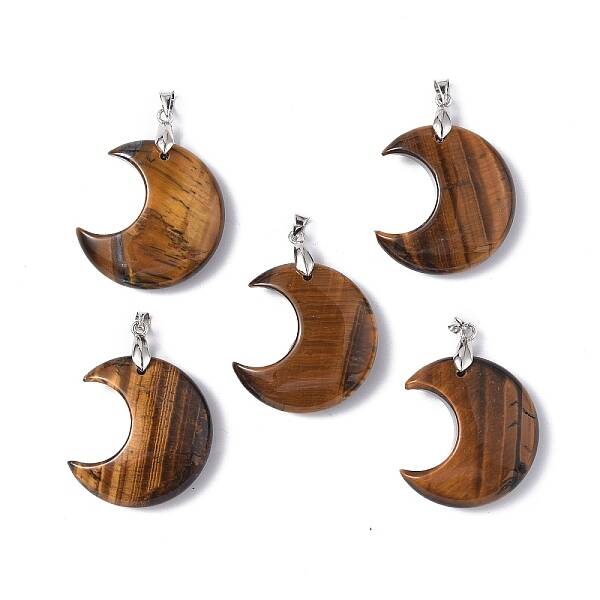 Natural Tiger Eye Pendants