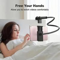 Adjustable Bedside Phone Holder, 1 Count 360° Rotatable Phone Stand, Bedside Phone Holder for Home Office, Home Organizer fo...