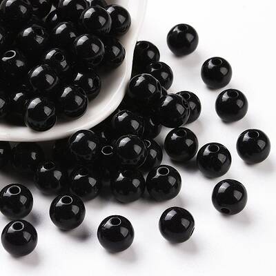 Opaque Acrylic Beads