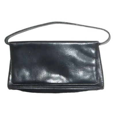 Womens Shoulder Bag Black Leather