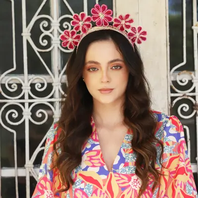 Natalia Headband - Iraca palm Headpiece | Pack of 6: Pack of 6